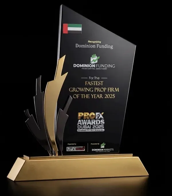 PROFX Awards Dubai 2025 trophy